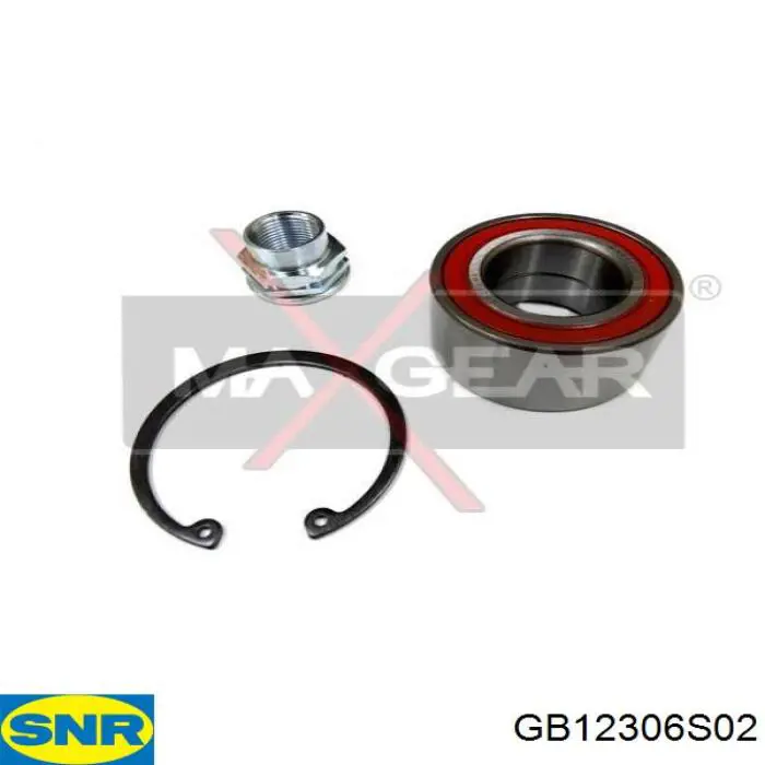 Rolamento de cubo dianteiro GB12306S02 SNR