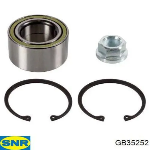Rolamento de cubo dianteiro SNR GB35252 preço, a partir de 42,60 USD