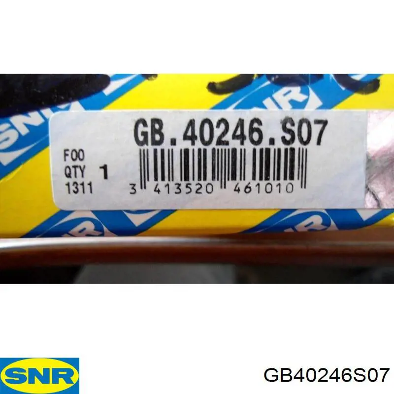 GB40246S07 SNR Rolamento de cubo dianteiro