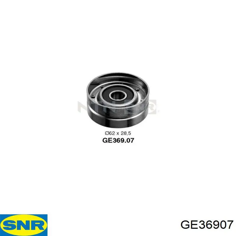 Rolo parasita da correia do mecanismo de distribuição de gás SNR GE36907 preço, a partir de 17,87 USD
