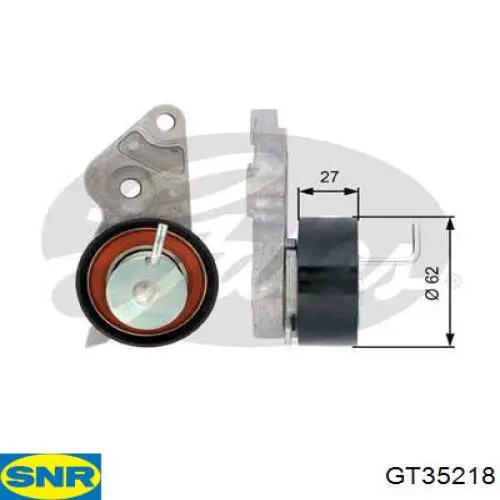 Reguladora de tensão da correia do mecanismo de distribuição de gás SNR GT35218 preço, a partir de 36,76 USD