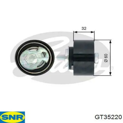 Rolo de reguladora de tensão da correia do mecanismo de distribuição de gás SNR GT35220 preço, a partir de 41,58 USD