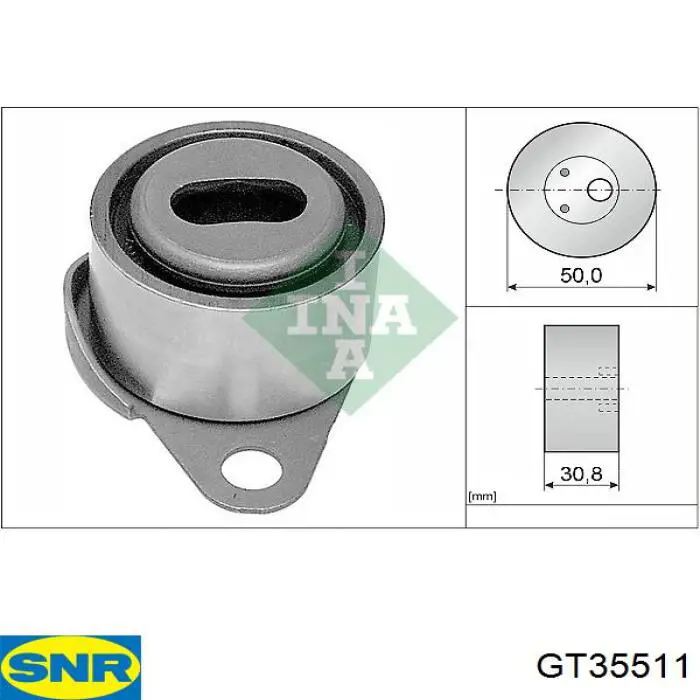 Reguladora de tensão da correia do mecanismo de distribuição de gás SNR GT35511 preço, a partir de 37,02 USD