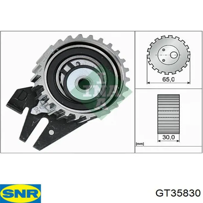 Rolo de reguladora de tensão da correia do mecanismo de distribuição de gás SNR GT35830 preço, a partir de 40,97 USD