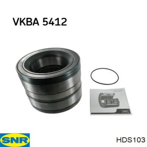 Rolamento de cubo dianteiro SNR HDS103 preço, a partir de 197,50 USD