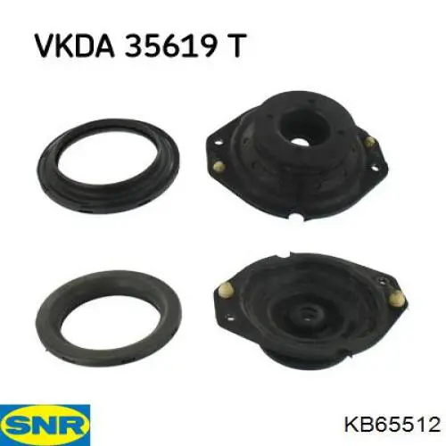 Compre KB65512 SNR Suporte de amortecedor dianteiro