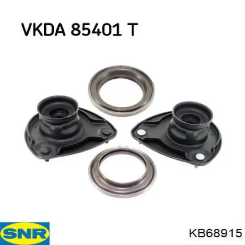 KB68915 SNR Suporte de amortecedor dianteiro esquerdo