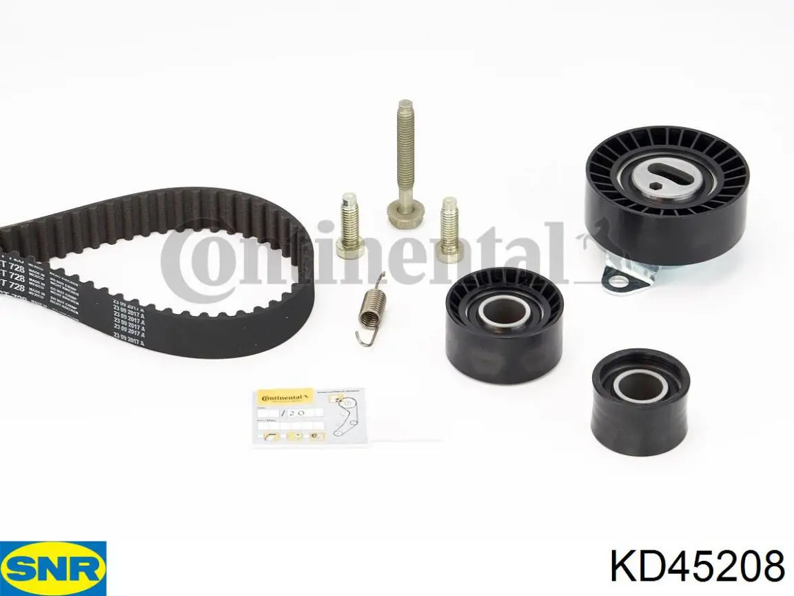Compre KD45208 SNR Correia do mecanismo de distribuição de gás, kit
