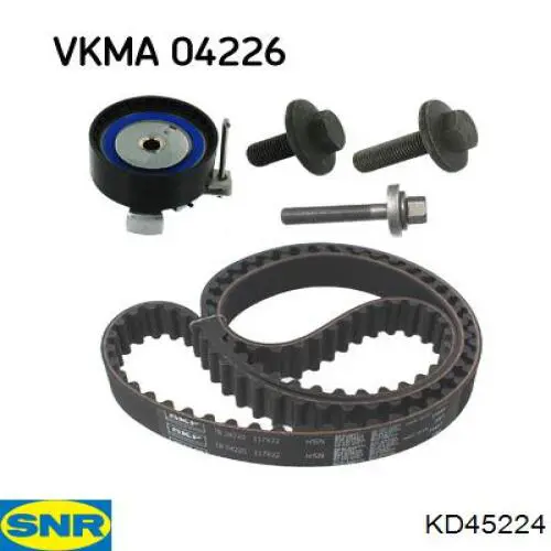 Correia do mecanismo de distribuição de gás, kit SNR KD45224 preço, a partir de 51,09 USD
