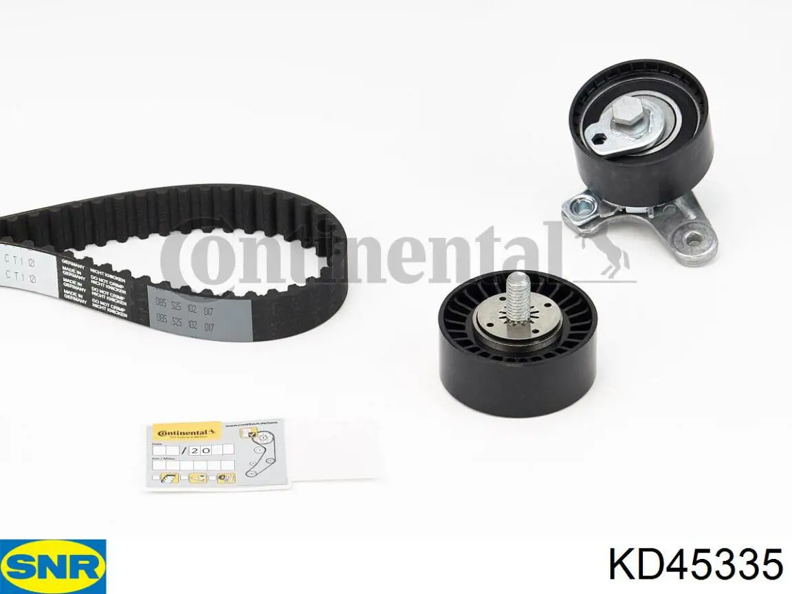 Correia do mecanismo de distribuição de gás, kit SNR KD45335 preço, a partir de 115,44 USD