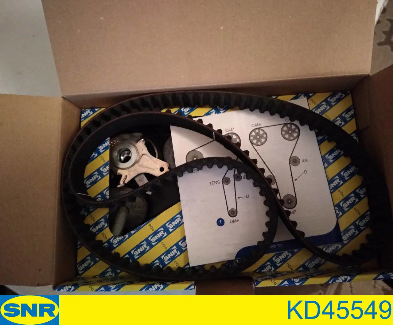 Correia do mecanismo de distribuição de gás, kit SNR KD45549 preço, a partir de 74,03 USD