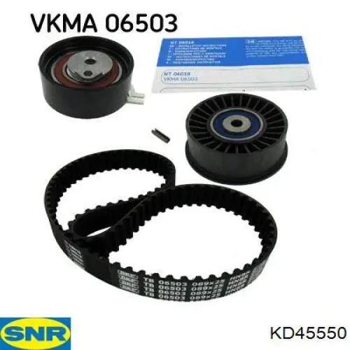 Compre KD45550 SNR Correia do mecanismo de distribuição de gás, kit