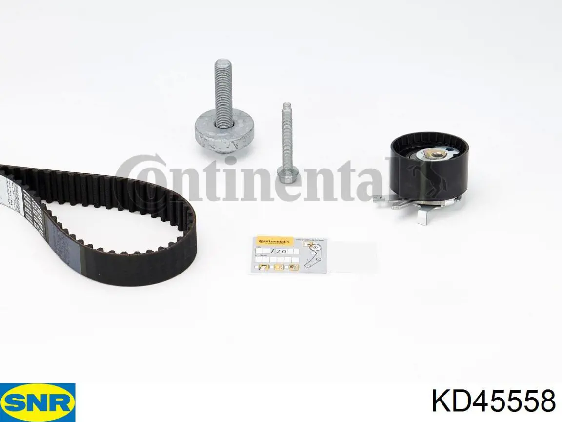 Correia do mecanismo de distribuição de gás, kit SNR KD45558 preço, a partir de 78,33 USD