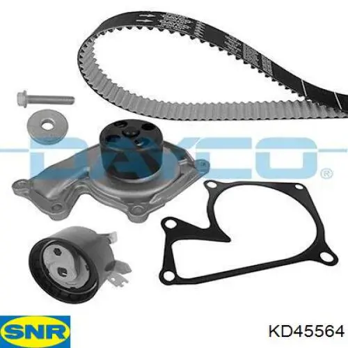 Compre KD45564 SNR Correia do mecanismo de distribuição de gás, kit