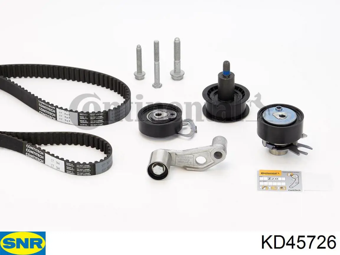 Correia do mecanismo de distribuição de gás, kit SNR KD45726 preço, a partir de 118,49 USD