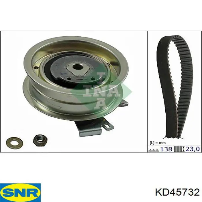 Compre KD45732 SNR Correia do mecanismo de distribuição de gás, kit