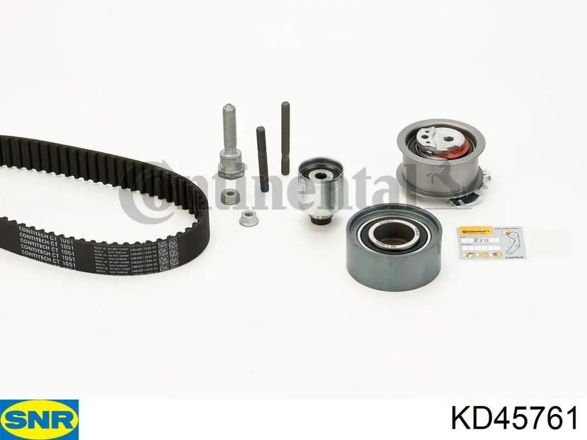 Correia do mecanismo de distribuição de gás, kit SNR KD45761 preço, a partir de 167,40 USD
