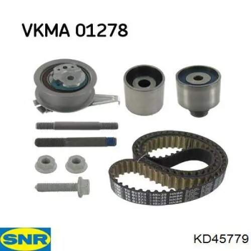KD45779 SNR Correia do mecanismo de distribuição de gás, kit