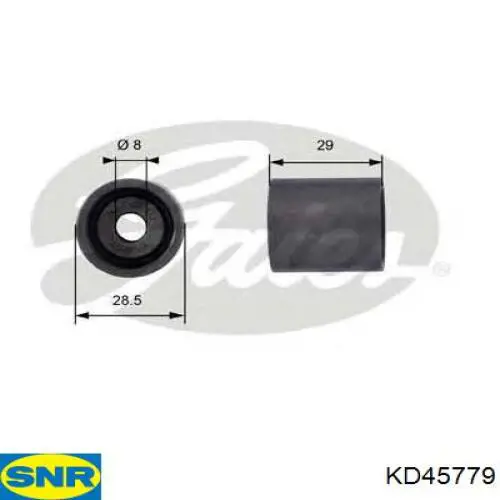 Compre KD45779 SNR Correia do mecanismo de distribuição de gás, kit