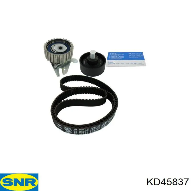 Correia do mecanismo de distribuição de gás, kit SNR KD45837 preço, a partir de 115,92 USD