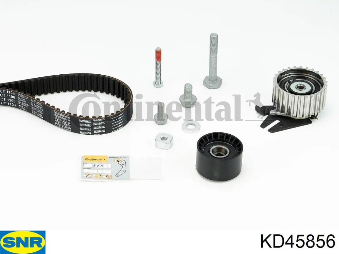 Correia do mecanismo de distribuição de gás, kit SNR KD45856 preço, a partir de 86,53 USD