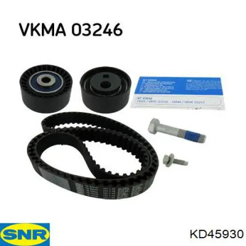 Correia do mecanismo de distribuição de gás, kit SNR KD45930 preço, a partir de 71,65 USD