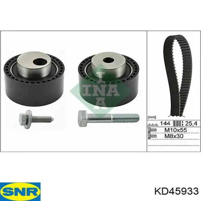 Compre KD45933 SNR Correia do mecanismo de distribuição de gás, kit