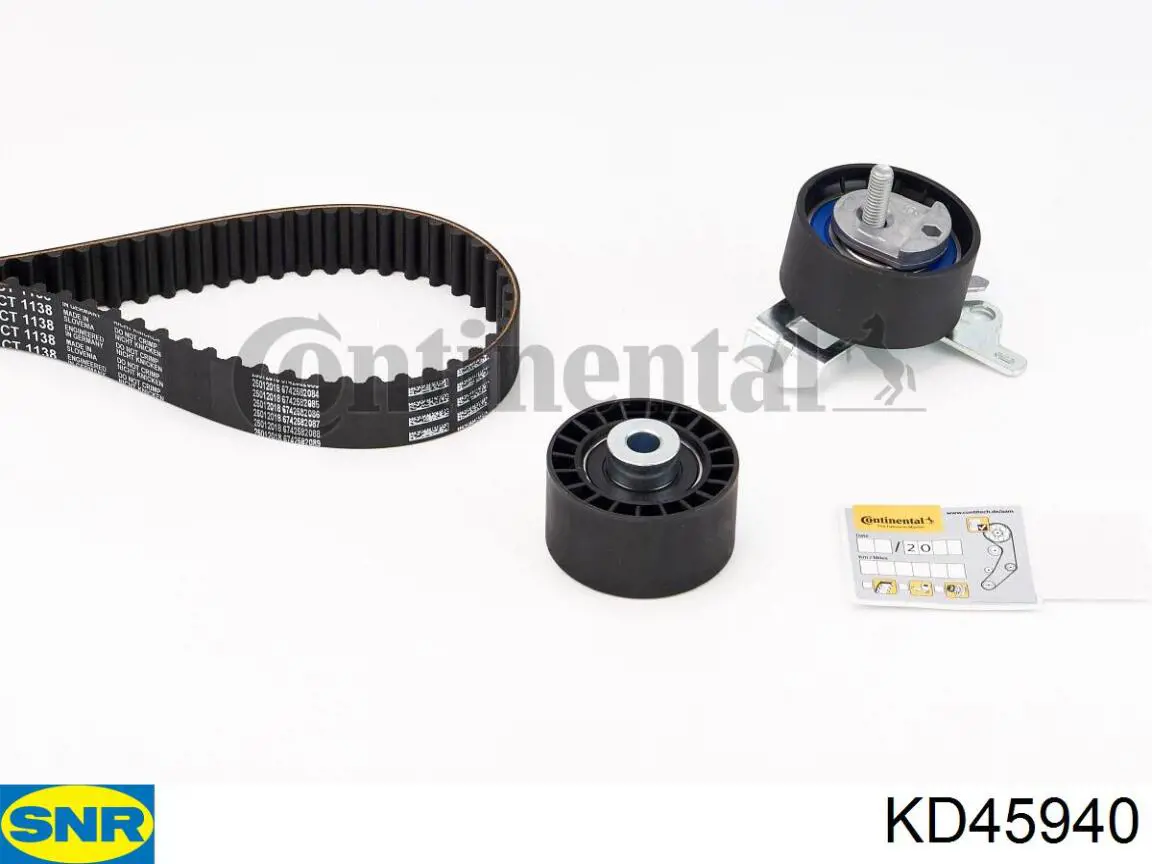 Compre KD45940 SNR Correia do mecanismo de distribuição de gás, kit