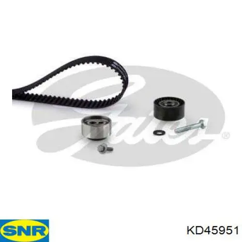 Correia do mecanismo de distribuição de gás, kit SNR KD45951 preço, a partir de 72,68 USD