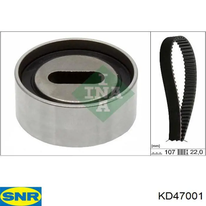 Compre KD47001 SNR Correia do mecanismo de distribuição de gás, kit