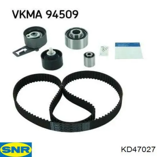 Correia do mecanismo de distribuição de gás, kit SNR KD47027 preço, a partir de 154,45 USD