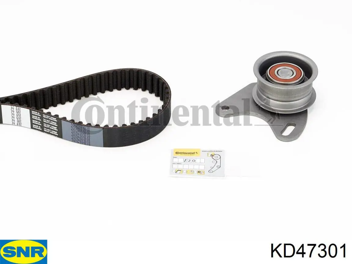 Compre KD47301 SNR Correia do mecanismo de distribuição de gás, kit