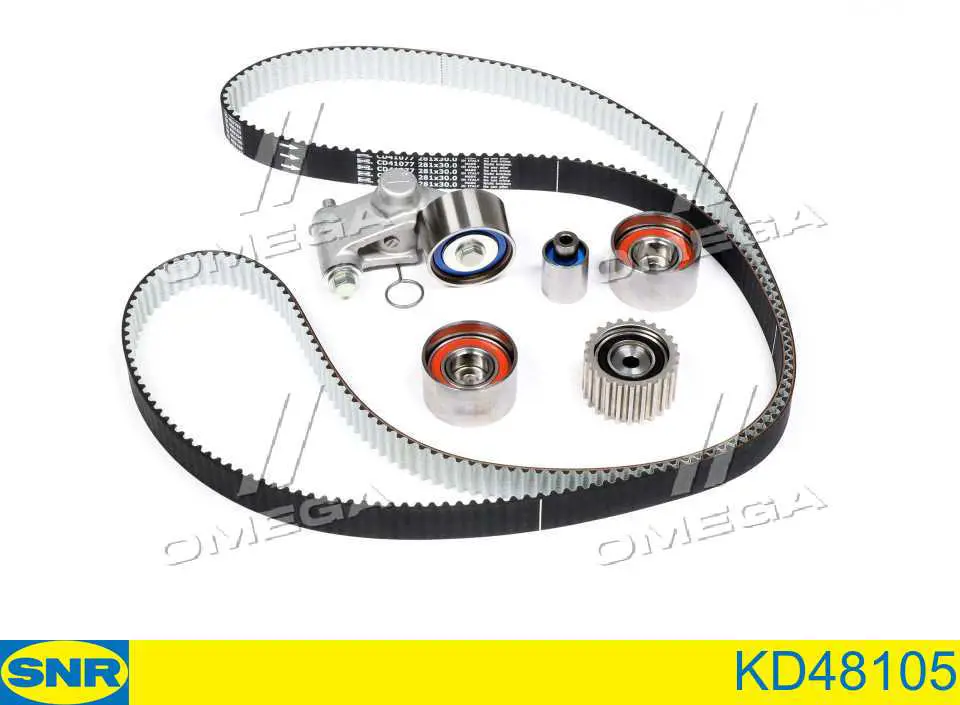 Correia do mecanismo de distribuição de gás, kit SNR KD48105 preço, a partir de 222,23 USD