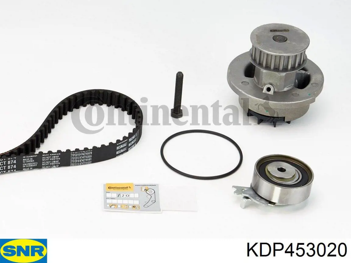 Correia do mecanismo de distribuição de gás, kit SNR KDP453020 preço, a partir de 86,75 USD