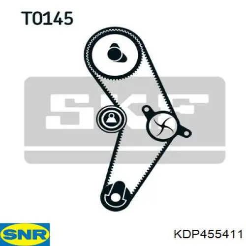 Compre KDP455411 SNR Correia do mecanismo de distribuição de gás, kit