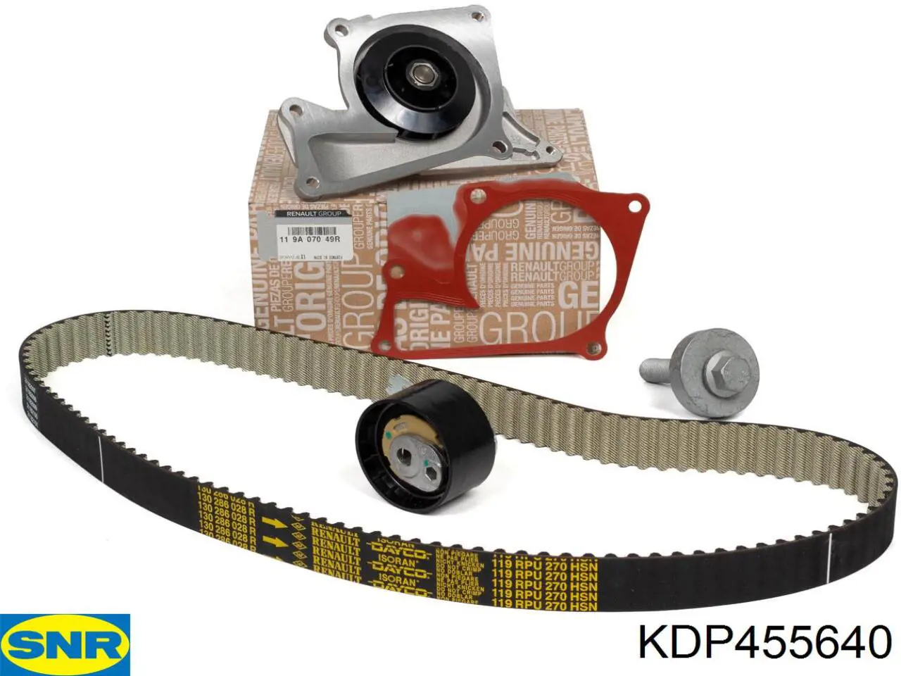 Compre KDP455640 SNR Correia do mecanismo de distribuição de gás, kit