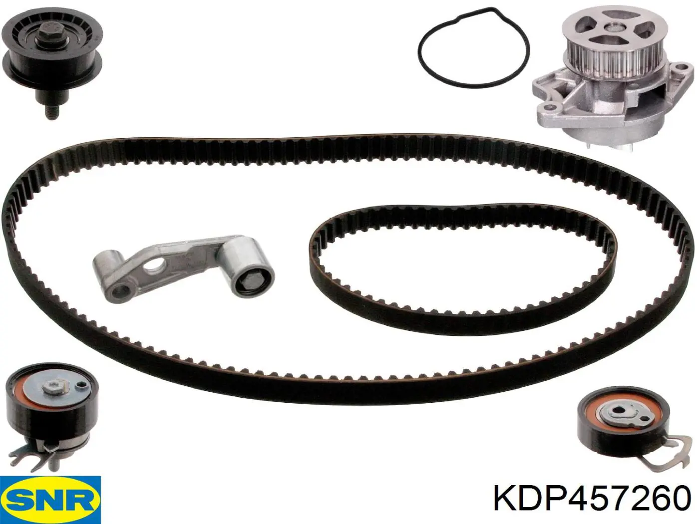 KDP457260 SNR Correia do mecanismo de distribuição de gás, kit