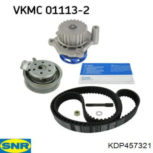 KDP457321 SNR Correia do mecanismo de distribuição de gás, kit