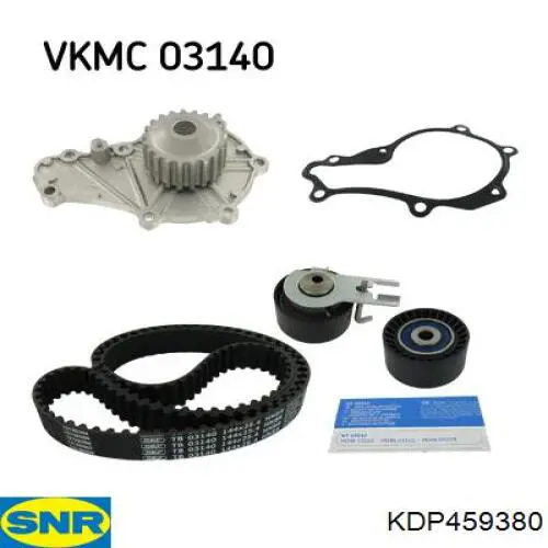 Correia do mecanismo de distribuição de gás, kit SNR KDP459380 preço, a partir de 100,49 USD