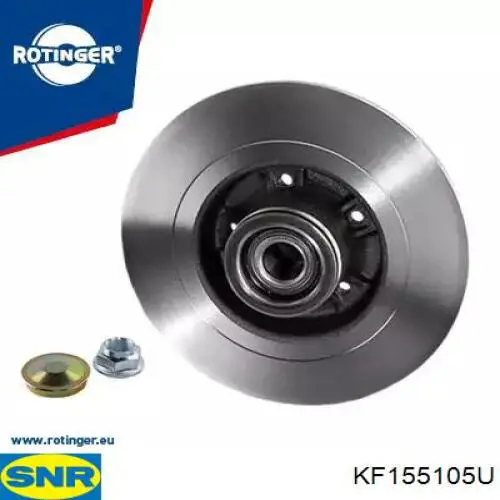 Disco do freio traseiro SNR KF155105U preço, a partir de 69,55 USD