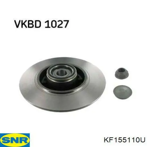 Disco do freio traseiro SNR KF155110U preço, a partir de 91,64 USD