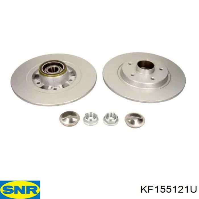 Disco do freio traseiro SNR KF155121U preço, a partir de 93,86 USD