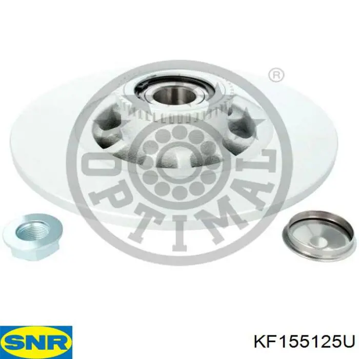 Compre KF155125U SNR Disco do freio traseiro