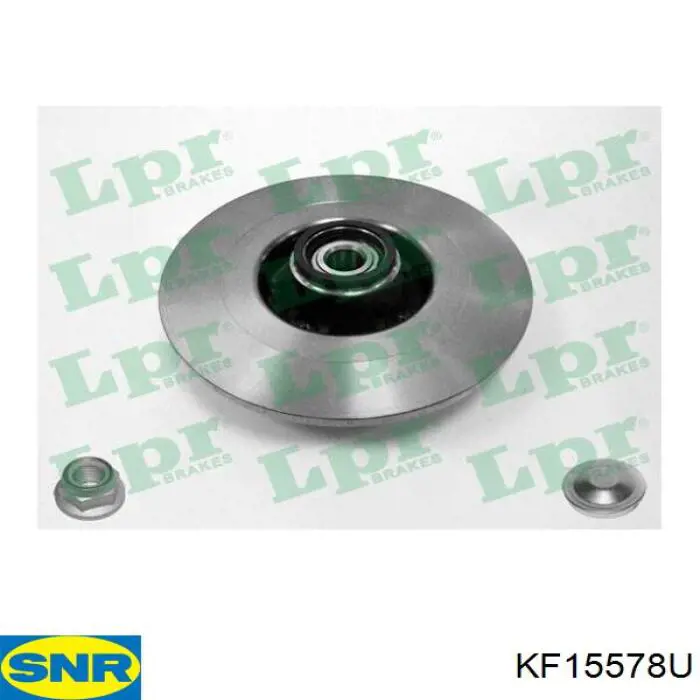 Compre KF15578U SNR Disco do freio traseiro