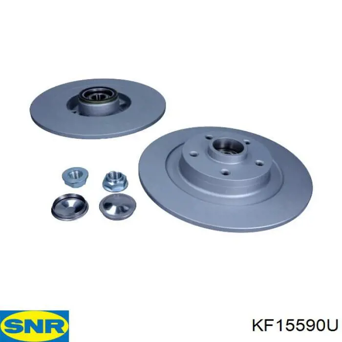 Compre KF15590U SNR Disco do freio traseiro