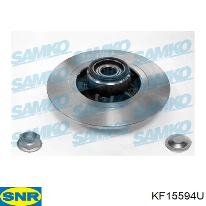 Disco do freio traseiro SNR KF15594U preço, a partir de 89,70 USD