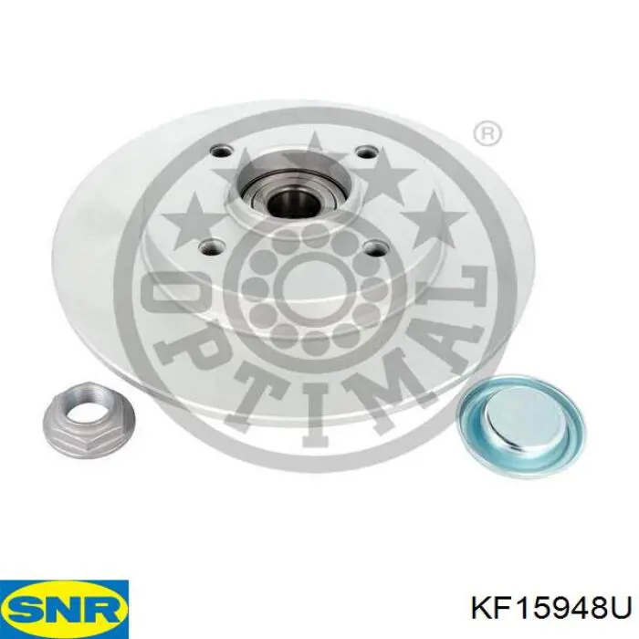 Compre KF15948U SNR Disco do freio traseiro
