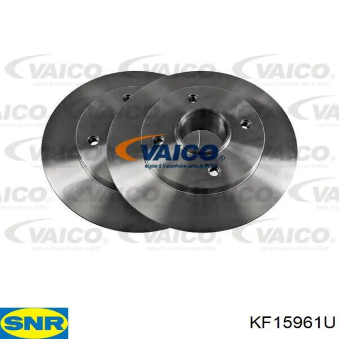 Compre KF15961U SNR Disco do freio traseiro