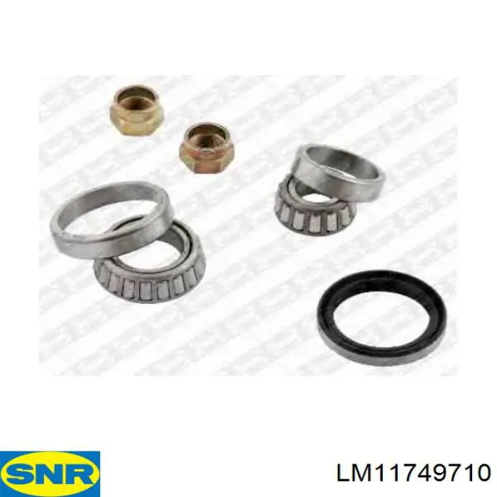 Compre LM11749710 SNR Rolamento externo de cubo traseiro