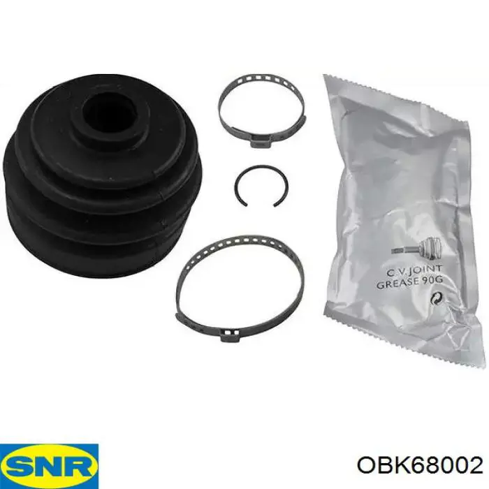 Bota de proteção externa de junta homocinética do semieixo dianteiro SNR OBK68002 preço, a partir de 12,71 USD